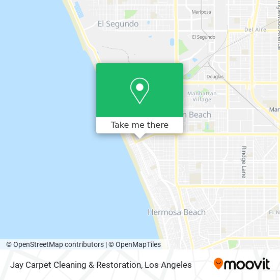 Jay Carpet Cleaning & Restoration map