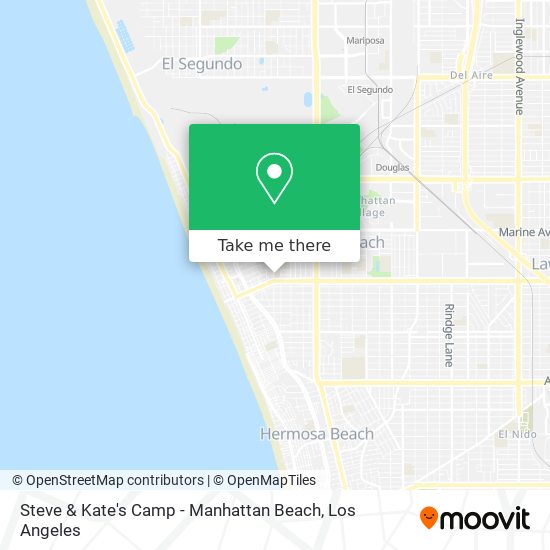 Steve & Kate's Camp - Manhattan Beach map