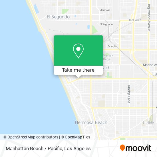 Manhattan Beach / Pacific map