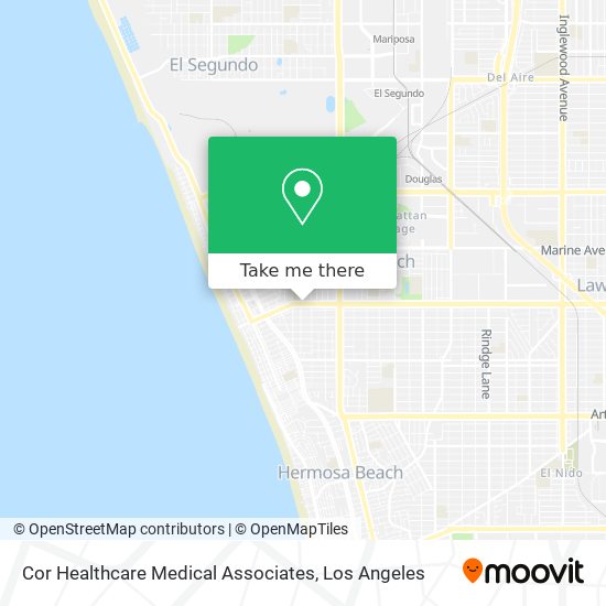 Mapa de Cor Healthcare Medical Associates