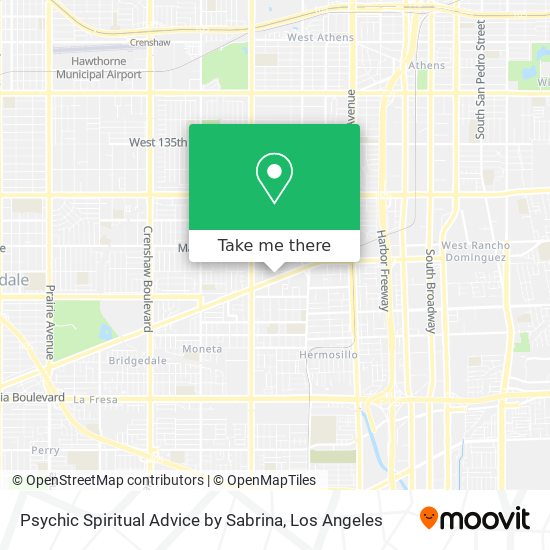 Psychic Spiritual Advice by Sabrina map