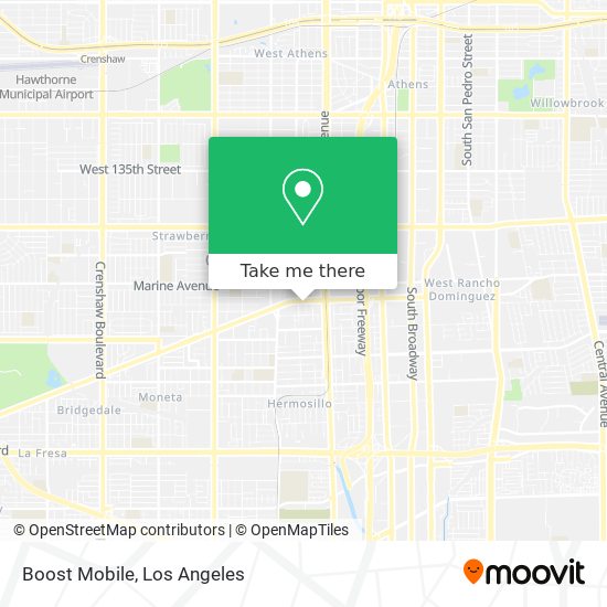 Boost Mobile map