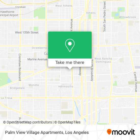 Palm View Village Apartments map