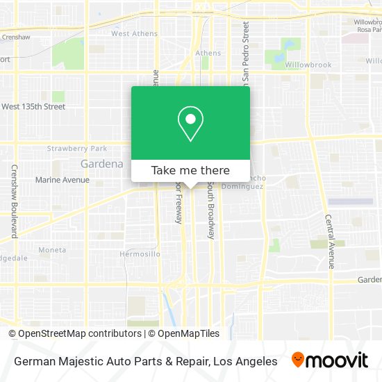 German Majestic Auto Parts & Repair map