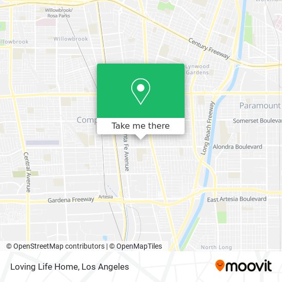 Loving Life Home map