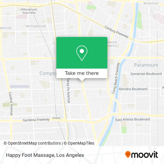 Happy Foot Massage map