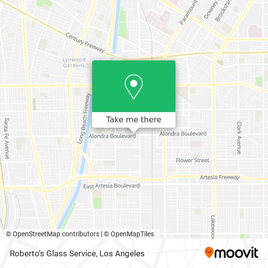 Mapa de Roberto's Glass Service