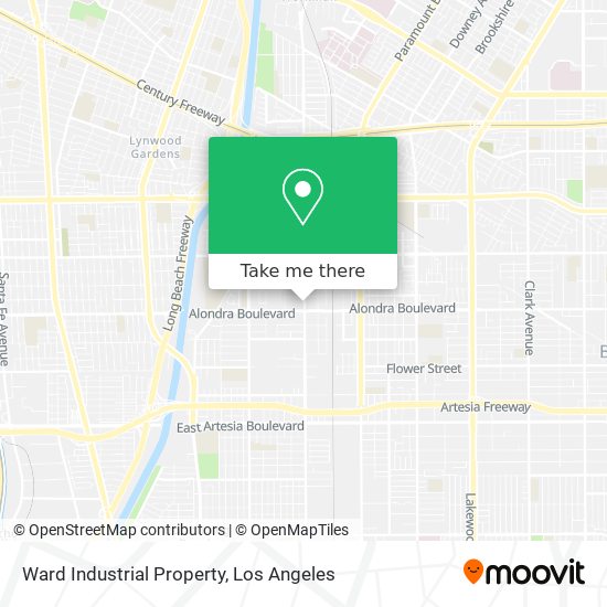 Mapa de Ward Industrial Property