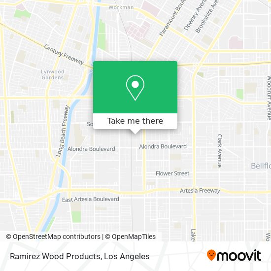 Mapa de Ramirez Wood Products