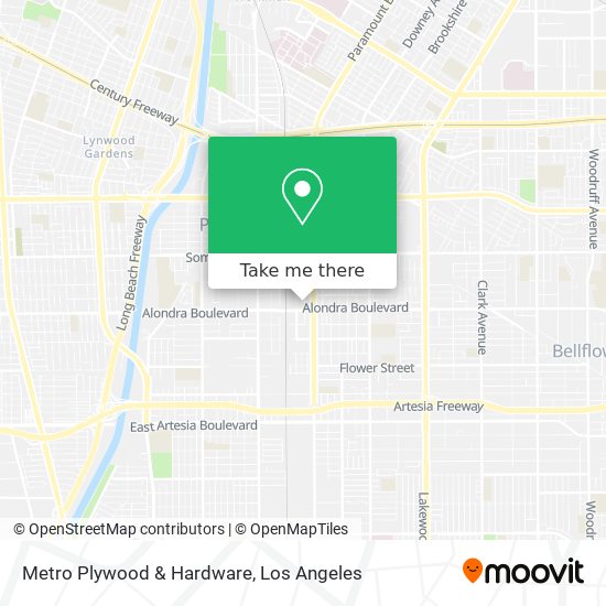 Metro Plywood & Hardware map