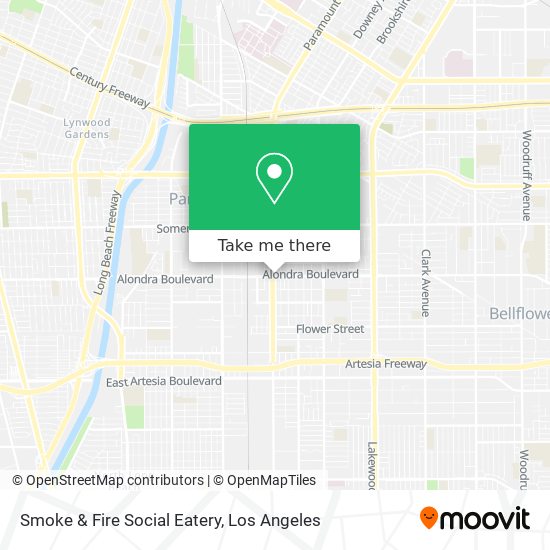 Smoke & Fire Social Eatery map