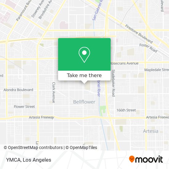 YMCA map