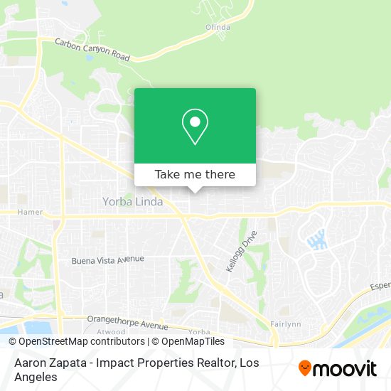 Aaron Zapata - Impact Properties Realtor map