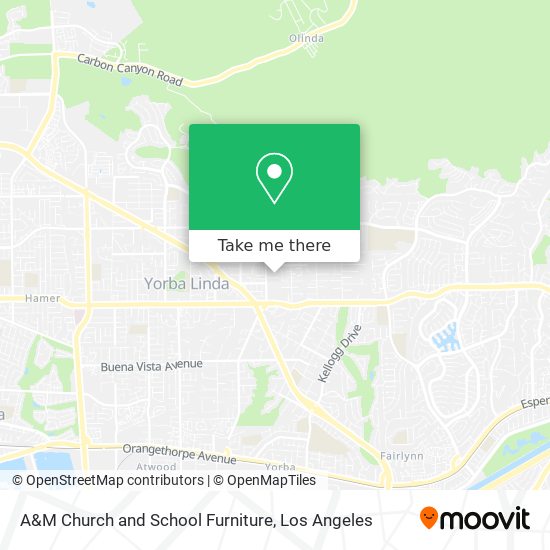 A&M Church and School Furniture map