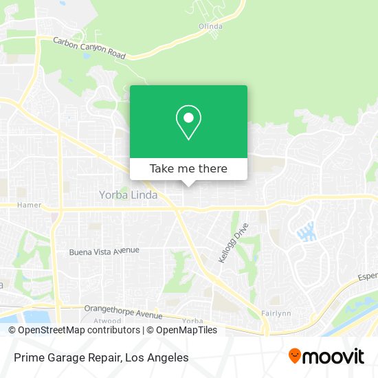 Prime Garage Repair map