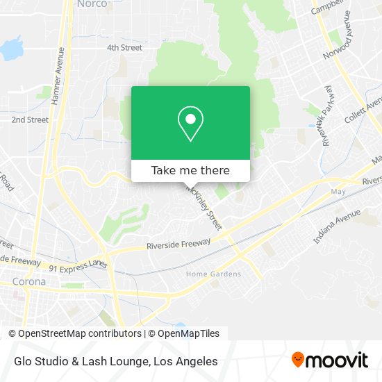 Glo Studio & Lash Lounge map