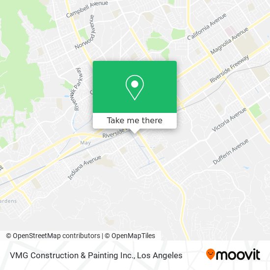 Mapa de VMG Construction & Painting Inc.