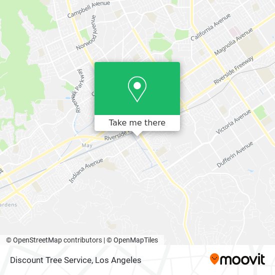 Discount Tree Service map