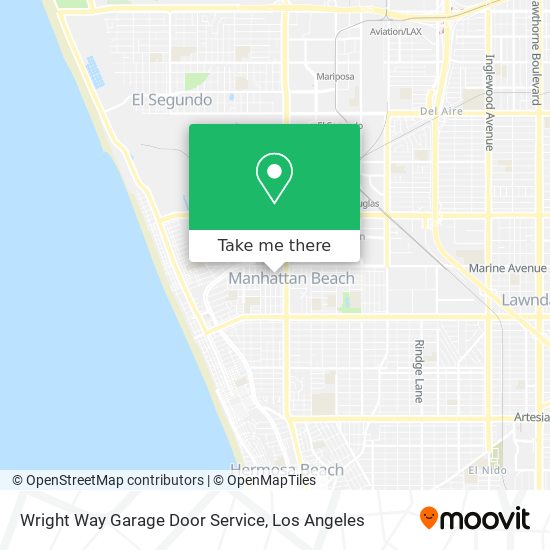 Mapa de Wright Way Garage Door Service