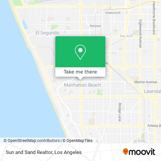 Sun and Sand Realtor map