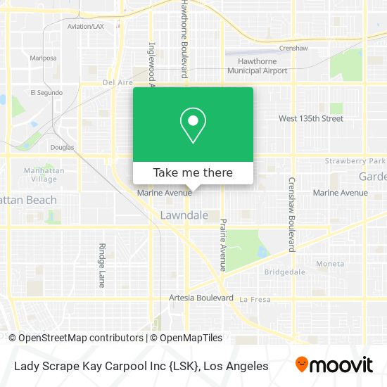 Lady Scrape Kay Carpool Inc {LSK} map