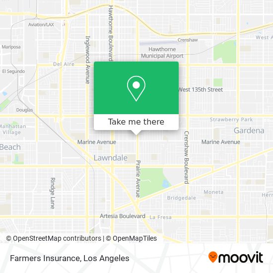 Farmers Insurance map