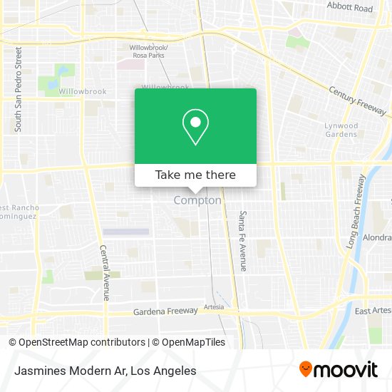 Mapa de Jasmines Modern Ar