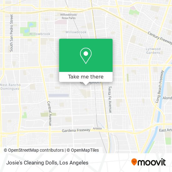 Mapa de Josie's Cleaning Dolls