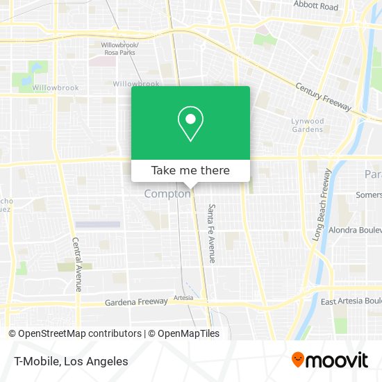 T-Mobile map