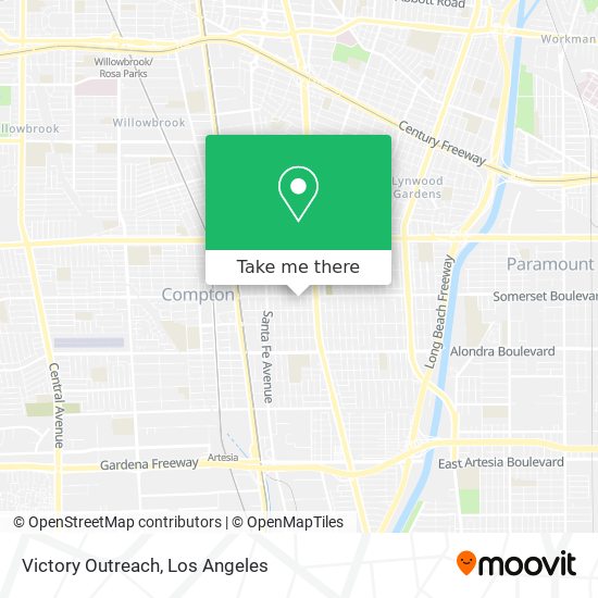 Victory Outreach map