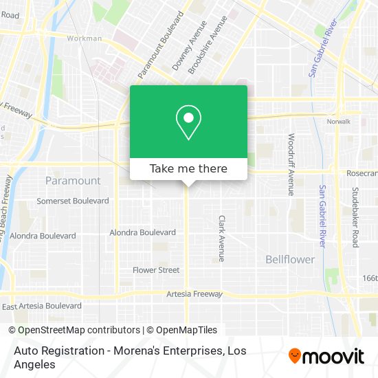 Auto Registration - Morena's Enterprises map