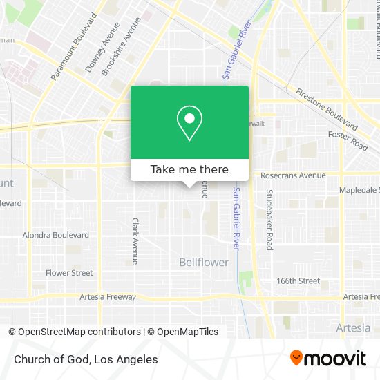 Church of God map