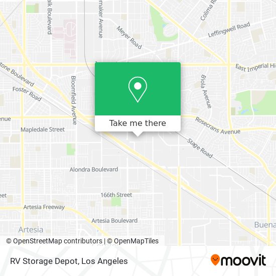 RV Storage Depot map