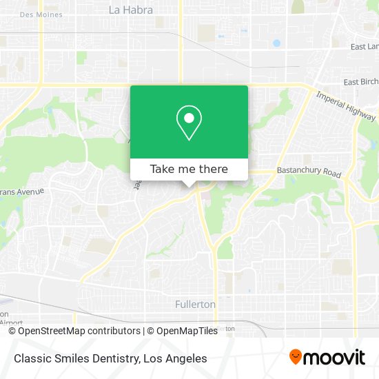 Classic Smiles Dentistry map