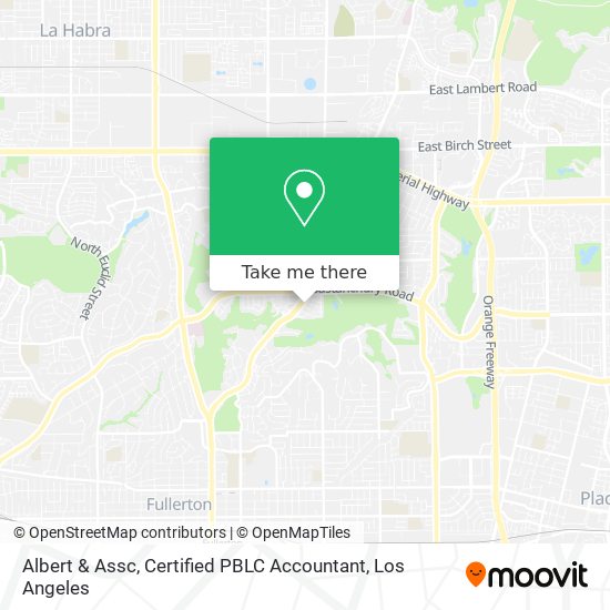 Albert & Assc, Certified PBLC Accountant map