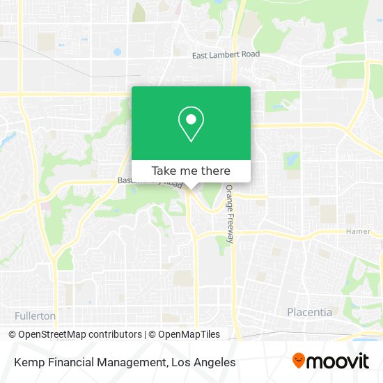 Kemp Financial Management map