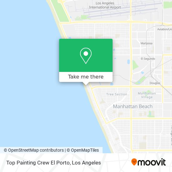 Top Painting Crew El Porto map