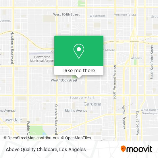 Mapa de Above Quality Childcare