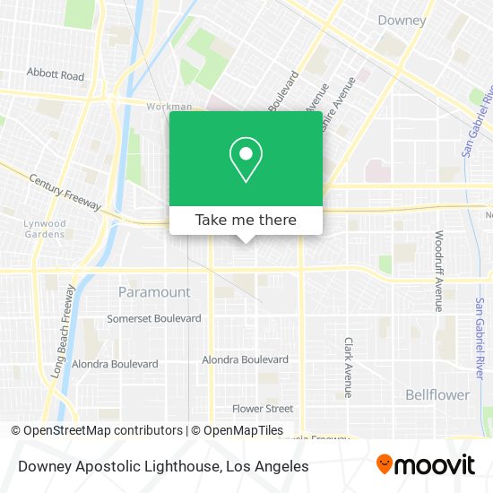 Downey Apostolic Lighthouse map