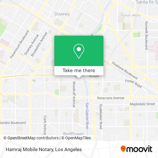 Mapa de Hamraj Mobile Notary