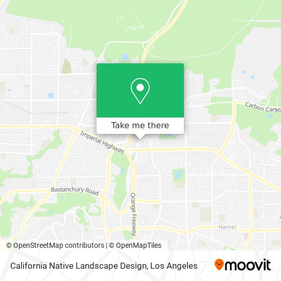 Mapa de California Native Landscape Design