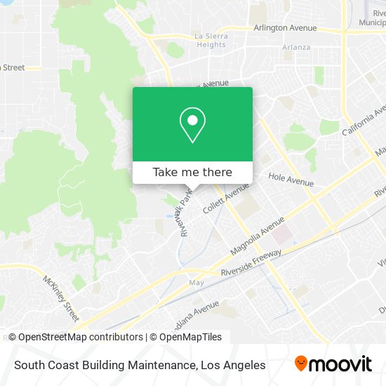 South Coast Building Maintenance map