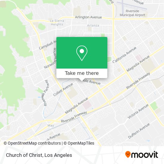 Mapa de Church of Christ