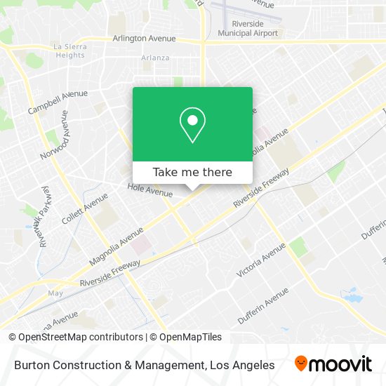Mapa de Burton Construction & Management