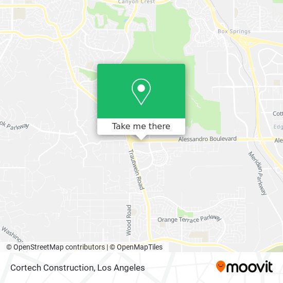 Cortech Construction map