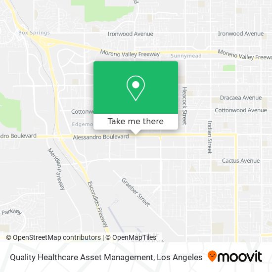 Mapa de Quality Healthcare Asset Management