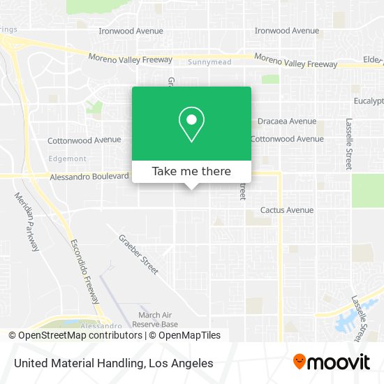 United Material Handling map