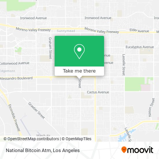 National Bitcoin Atm map