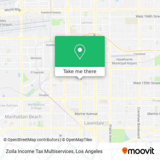 Mapa de Zoila Income Tax Multiservices