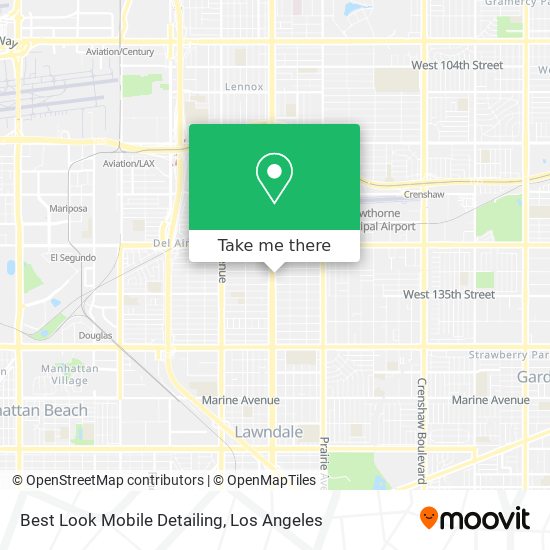 Best Look Mobile Detailing map